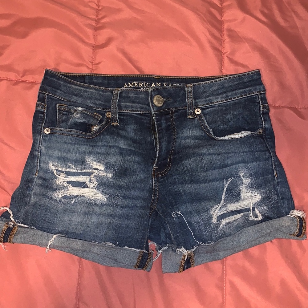 American Eagle jean shorts, size 6